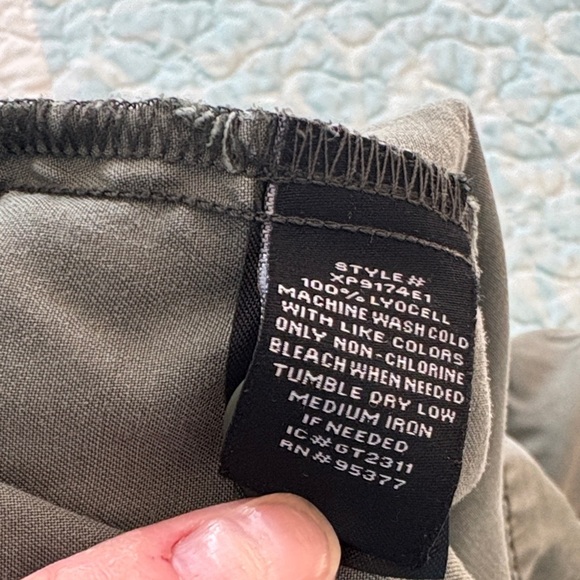 Sanctuary Women's Wide Leg Cargo Pants in Khaki Green Size XL Women’s - Picture 4 of 9